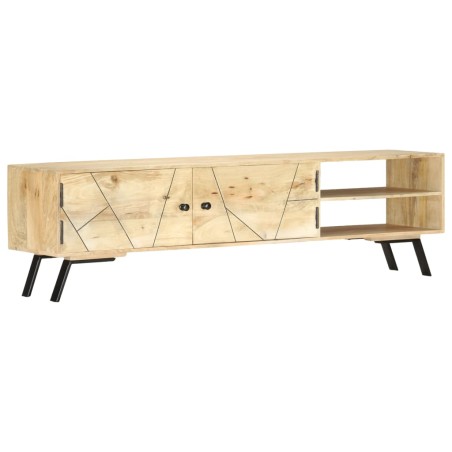 vidaXL TV-Schrank 140 x 30 x 40 cm Massivholz Mango