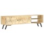 vidaXL TV-Schrank 140 x 30 x 40 cm Massivholz Mango vidaXL TV-Schrank 140 x 30 x 40 cm Massivholz Mango