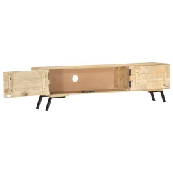 vidaXL TV-Schrank 140 x 30 x 40 cm Massivholz Mango