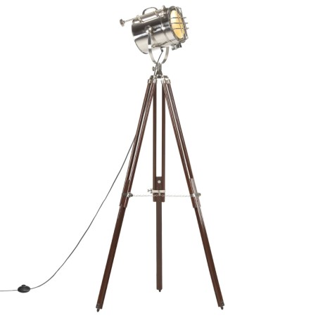 vidaXL Stativlampe Massivholz Mango 180 cm    