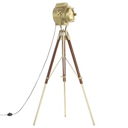 vidaXL Stativlampe Massivholz Mango 193 cm