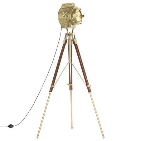 vidaXL Stativlampe Massivholz Mango 193 cm