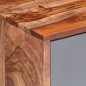 vidaXL Nachttisch Grau 40x30x50 cm Massivholz vidaXL Nachttisch Grau 40x30x50 cm Massivholz