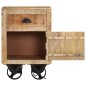 vidaXL Nachttisch 40x30x57 cm Massivholz Mango vidaXL Nachttisch 40x30x57 cm Massivholz Mango
