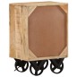 vidaXL Nachttisch 40x30x57 cm Massivholz Mango vidaXL Nachttisch 40x30x57 cm Massivholz Mango