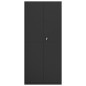 vidaXL Aktenschrank Schwarz 90x40x240 cm Stahl vidaXL Aktenschrank Schwarz 90x40x240 cm Stahl