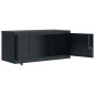 vidaXL Aktenschrank Anthrazit 90x40x220 cm Stahl vidaXL Aktenschrank Anthrazit 90x40x220 cm Stahl