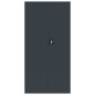 vidaXL Aktenschrank Anthrazit 90x40x220 cm Stahl vidaXL Aktenschrank Anthrazit 90x40x220 cm Stahl