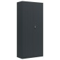 vidaXL Aktenschrank Anthrazit 90x40x240 cm Stahl vidaXL Aktenschrank Anthrazit 90x40x240 cm Stahl
