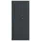 vidaXL Aktenschrank Anthrazit 90x40x240 cm Stahl vidaXL Aktenschrank Anthrazit 90x40x240 cm Stahl