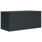 vidaXL Aktenschrank Anthrazit 90x40x130 cm Stahl vidaXL Aktenschrank Anthrazit 90x40x130 cm Stahl