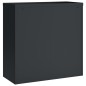 vidaXL Aktenschrank Anthrazit 90x40x130 cm Stahl vidaXL Aktenschrank Anthrazit 90x40x130 cm Stahl