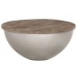 vidaXL Couchtisch Schüssel-Form Ø60 cm Massivholz Mango vidaXL Couchtisch Schüssel-Form Ø60 cm Massivholz Mango
