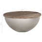 vidaXL Couchtisch Schüssel-Form Ø60 cm Massivholz Mango vidaXL Couchtisch Schüssel-Form Ø60 cm Massivholz Mango