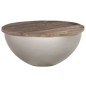 vidaXL Couchtisch Schüssel-Form Ø60 cm Massivholz Mango vidaXL Couchtisch Schüssel-Form Ø60 cm Massivholz Mango