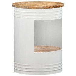 vidaXL Couchtisch 43×55 cm Massivholz Mango
