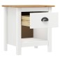 vidaXL Nachttische 2 Stk. Hill 46x35x49,5 cm Massivholz Kiefer vidaXL Nachttische 2 Stk. Hill 46x35x49,5 cm Massivholz Kiefer