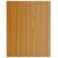 vidaXL Dachpaneele 36 Stk. Verzinkter Stahl Holzoptik Hell 60x45 cm vidaXL Dachpaneele 36 Stk. Verzinkter Stahl Holzoptik Hell 60x45 cm