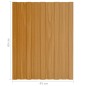 vidaXL Dachpaneele 36 Stk. Verzinkter Stahl Holzoptik Hell 60x45 cm vidaXL Dachpaneele 36 Stk. Verzinkter Stahl Holzoptik Hell 60x45 cm