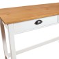 vidaXL Konsolentisch Hill mit 2 Schubladen 110x45x74 cm Kiefernholz vidaXL Konsolentisch Hill mit 2 Schubladen 110x45x74 cm Kiefernholz
