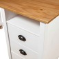 vidaXL Schreibtisch Hill mit 3 Schubladen 120x50x74 cm Kiefernholz vidaXL Schreibtisch Hill mit 3 Schubladen 120x50x74 cm Kiefernholz