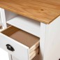 vidaXL Schreibtisch Hill mit 3 Schubladen 120x50x74 cm Kiefernholz vidaXL Schreibtisch Hill mit 3 Schubladen 120x50x74 cm Kiefernholz
