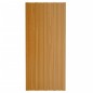 vidaXL Dachpaneele 36 Stk. Verzinkter Stahl Holzoptik Hell 100x45 cm