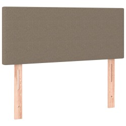 vidaXL Kopfteil Taupe 90x5x78/88 cm Stoff