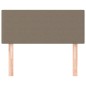 vidaXL Kopfteil Taupe 90x5x78/88 cm Stoff vidaXL Kopfteil Taupe 90x5x78/88 cm Stoff