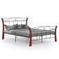 vidaXL Bett Schwarz Metall 120x200 cm vidaXL Bett Schwarz Metall 120x200 cm