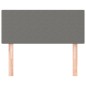 Kopfteil Dunkelgrau 100x5x78/88 cm Stoff Kopfteil Dunkelgrau 100x5x78/88 cm Stoff