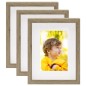 vidaXL 3D-Box-Bilderrahmen 3Stk. Dunkles Holz 20x25cm für 13x18cm Bild vidaXL 3D-Box-Bilderrahmen 3Stk. Dunkles Holz 20x25cm für 13x18cm Bild