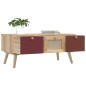 vidaXL Couchtisch mit Schubladen 80x40x35,5 cm Holzwerkstoff vidaXL Couchtisch mit Schubladen 80x40x35,5 cm Holzwerkstoff