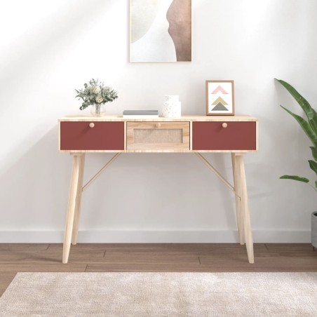 vidaXL Konsolentisch mit Schubladen 105x30x75 cm Holzwerkstoff