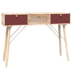 vidaXL Konsolentisch mit Schubladen 105x30x75 cm Holzwerkstoff