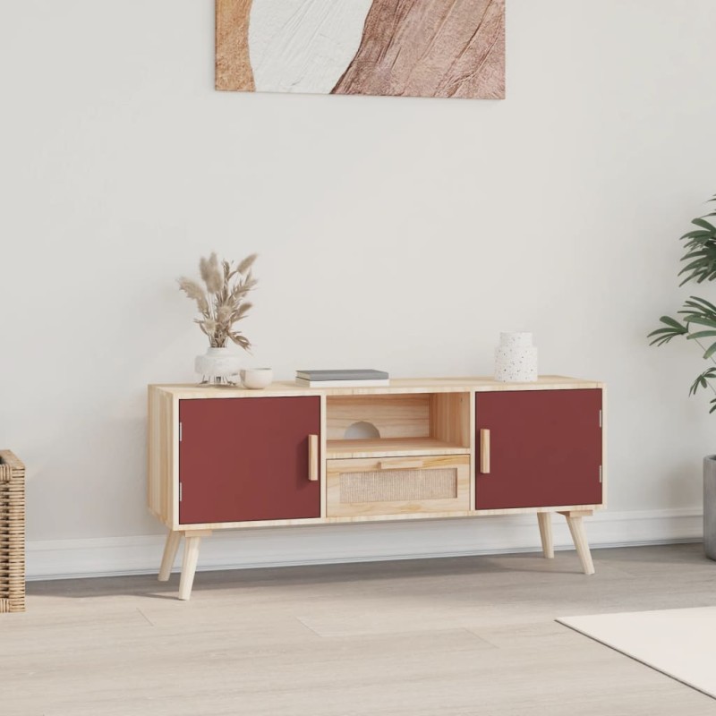 vidaXL TV-Schrank mit Türen 105x30x45 cm Holzwerkstoff vidaXL TV-Schrank mit Türen 105x30x45 cm Holzwerkstoff