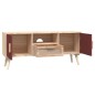 vidaXL TV-Schrank mit Türen 105x30x45 cm Holzwerkstoff vidaXL TV-Schrank mit Türen 105x30x45 cm Holzwerkstoff