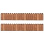vidaXL Beeteinfassungen 2 Stk. 120 cm Kiefernholz Imprägniert vidaXL Beeteinfassungen 2 Stk. 120 cm Kiefernholz Imprägniert