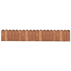 vidaXL Beeteinfassungen 2 Stk. 120 cm Kiefernholz Imprägniert