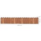 vidaXL Beeteinfassungen 2 Stk. 120 cm Kiefernholz Imprägniert vidaXL Beeteinfassungen 2 Stk. 120 cm Kiefernholz Imprägniert
