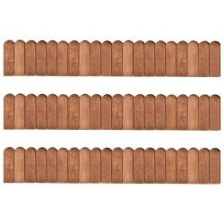 vidaXL Beeteinfassungen 3 Stk. 120 cm Imprägniertes Kiefernholz
