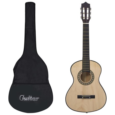 vidaXL Klassikgitarre für Anfänger und Kinder mit Tasche 1/2 34"