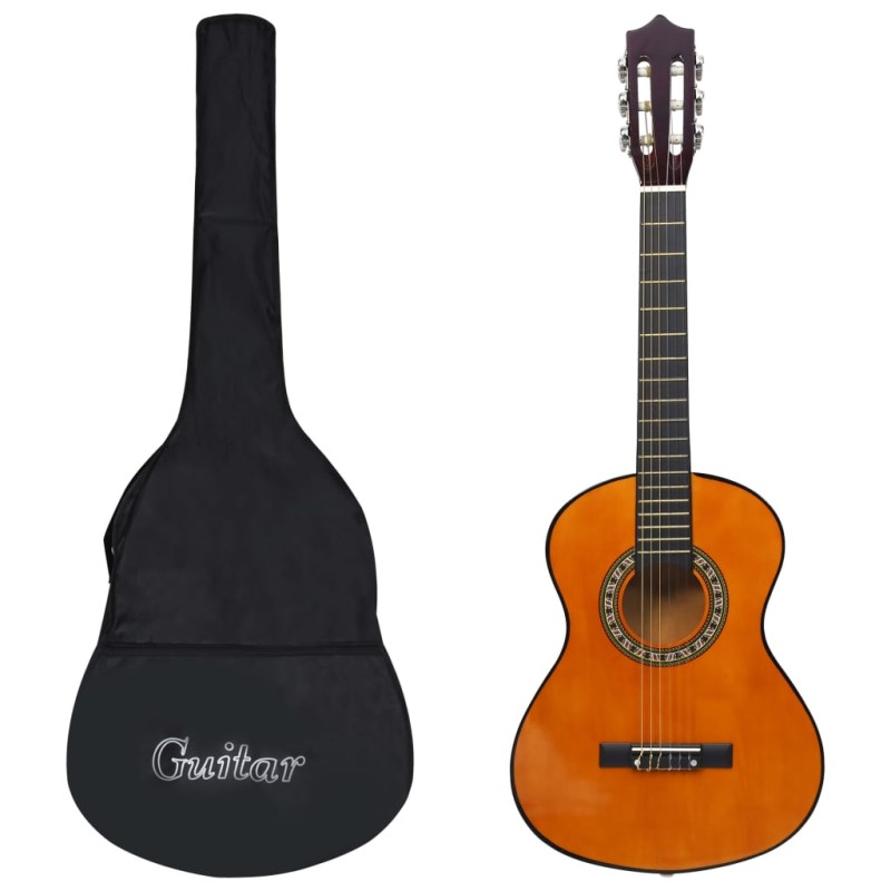 vidaXL Klassikgitarre für Anfänger und Kinder mit Tasche 1/2 34" vidaXL Klassikgitarre für Anfänger und Kinder mit Tasche 1/2 34"
