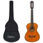 vidaXL Klassikgitarre für Anfänger und Kinder mit Tasche 1/2 34" vidaXL Klassikgitarre für Anfänger und Kinder mit Tasche 1/2 34"