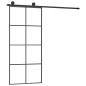 vidaXL Schiebetür mit Beschlag 90x205 cm ESG-Glas & Aluminium vidaXL Schiebetür mit Beschlag 90x205 cm ESG-Glas & Aluminium