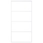vidaXL Schiebetür ESG Glas und Aluminium 102,5x205 cm Weiß vidaXL Schiebetür ESG Glas und Aluminium 102,5x205 cm Weiß
