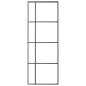 vidaXL Schiebetür ESG-Glas und Aluminium 76x205 cm Schwarz vidaXL Schiebetür ESG-Glas und Aluminium 76x205 cm Schwarz
