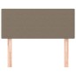 Kopfteil Taupe 100x5x78/88 cm Stoff Kopfteil Taupe 100x5x78/88 cm Stoff