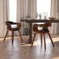 vidaXL Esszimmerstühle 2 Stk. Schwarz Bugholz und Kunstleder vidaXL Esszimmerstühle 2 Stk. Schwarz Bugholz und Kunstleder