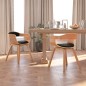 vidaXL Esszimmerstühle 2 Stk. Schwarz Bugholz und Kunstleder vidaXL Esszimmerstühle 2 Stk. Schwarz Bugholz und Kunstleder
